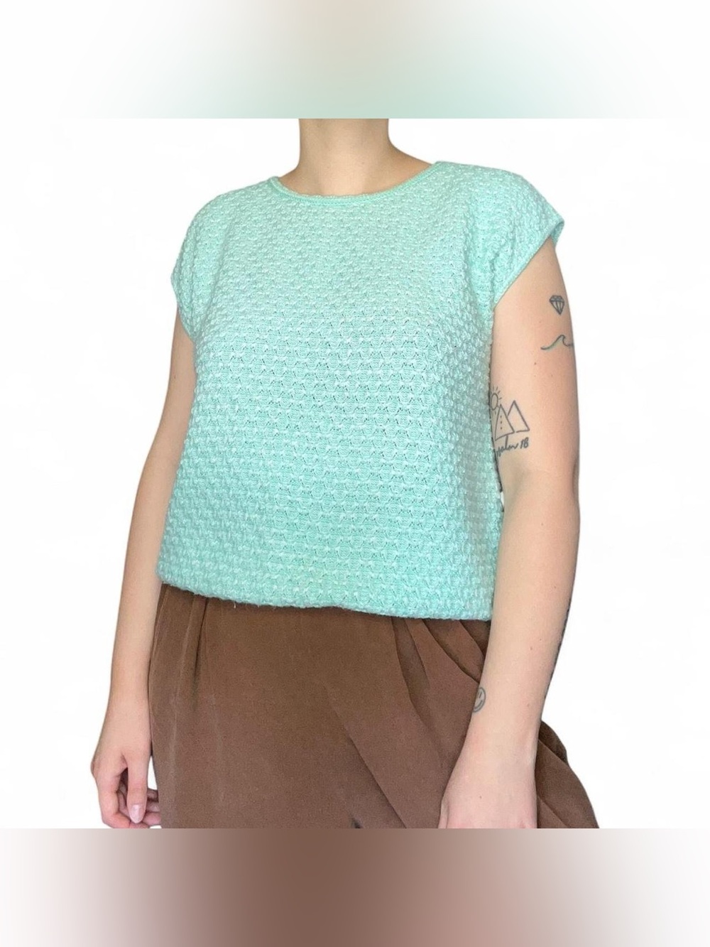 Vintage sleeveless sweater
